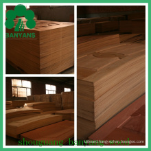 Red Walnut Wood Veneer HDF/MDF Moulded Door Skin